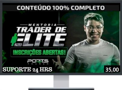  Mentoria Trader de Elite Hotmart -Ports trader