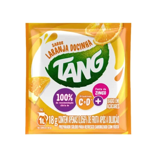 Refresco em Pó Tang Laranja Docinha 18g