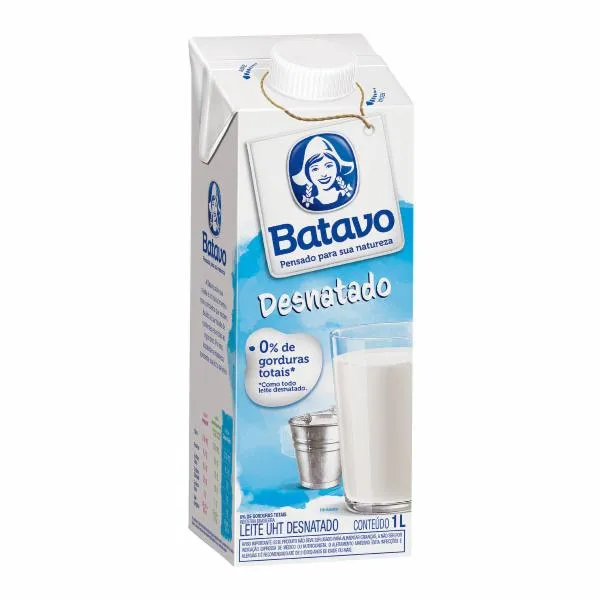 leite_longa_vida_desnatado_batavo Leite Longa Vida Desnatado Batavo 1L - Imagem 1
