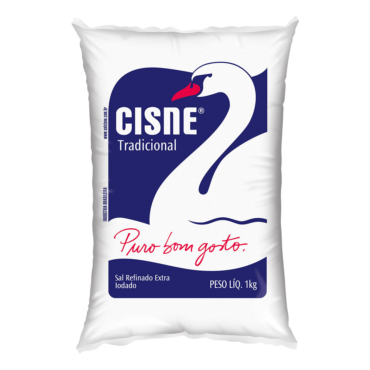 sal.jpg Sal Refinado CISNE Pacote 1kg - Imagem 1